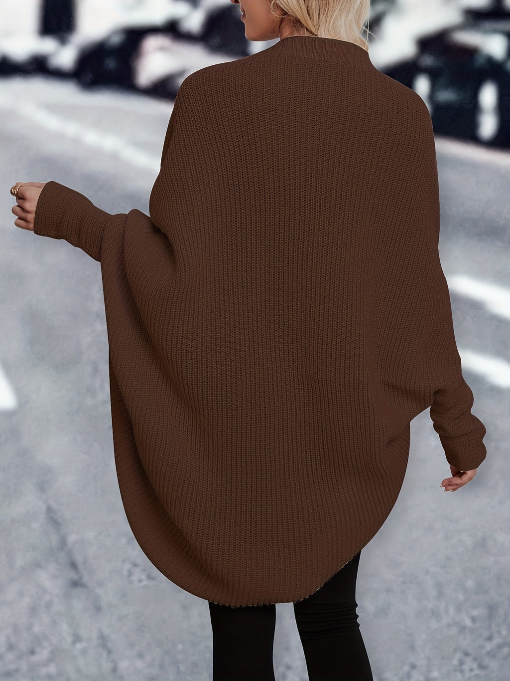 Isla | Women's Oversized Cardigan | Open Front · Trendzeo