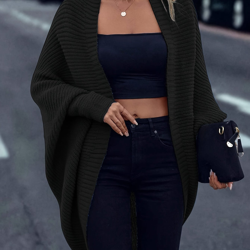 Isla | Women's Oversized Cardigan | Open Front · Trendzeo