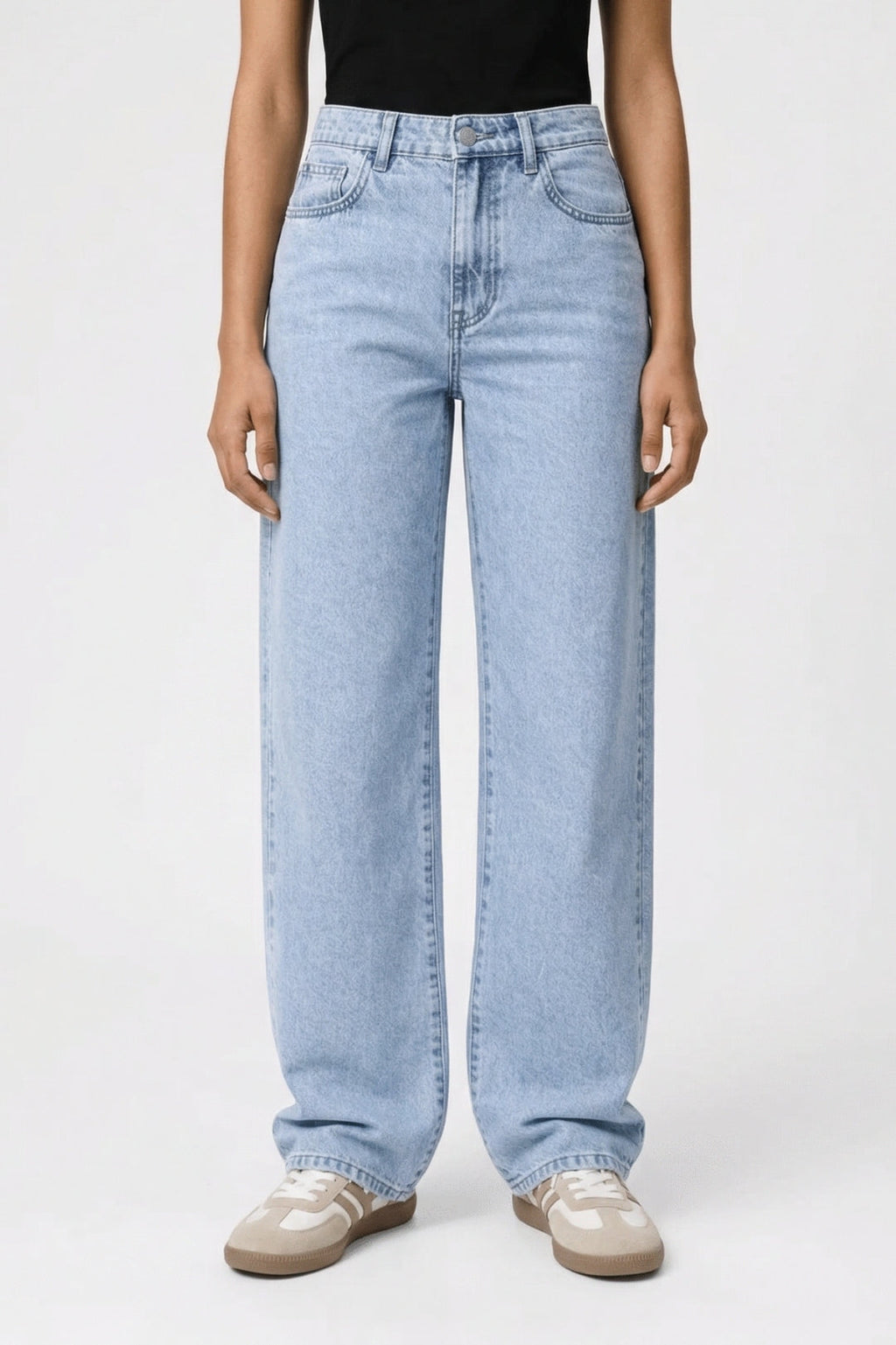 Isla | Women's Wide-Leg Jeans | High-Waisted · Trendzeo