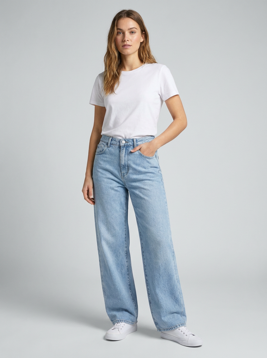 Isla | Women's Wide-Leg Jeans | High-Waisted