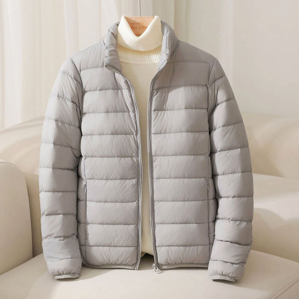 Isla | Women's Zip-Up Puffer Jacket | Funnel Neck · Trendzeo