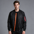 Oliver | Men’s Bomber Jacket | Zip Front Ribbed Trim-Trendzeo
